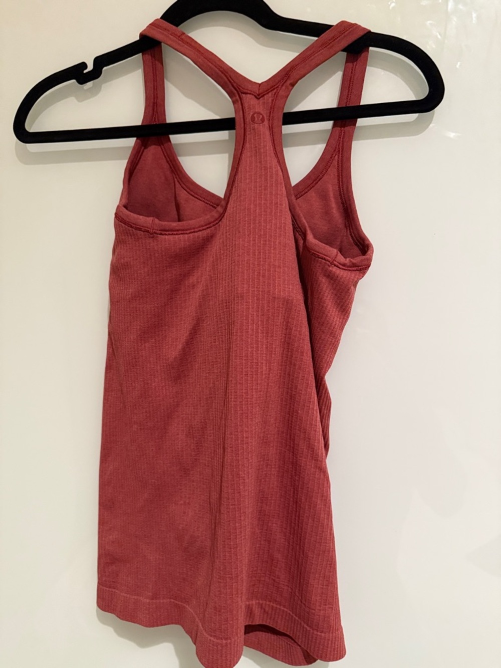 Lululemon Ribbed Racerback Tank Top - Rust